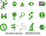 vector icons pack   green...