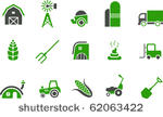 vector icons pack   green...