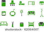 vector icons pack   green...
