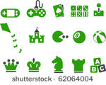 vector icons pack   green...