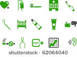 vector icons pack   green...