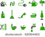 vector icons pack   green...