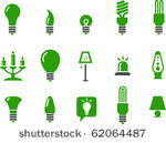 vector icons pack   green...