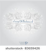 flower pattern winter luxury...