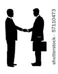 businessmen shaking hands
