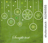 vintage card   with  christmas...