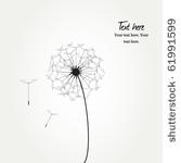  vector card with flower ...