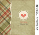 vintage romantic card
