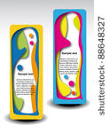 abstract web banners
