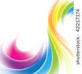 rainbow gradient mesh...
