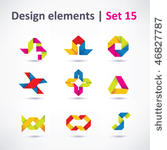 business design elements   icon ...