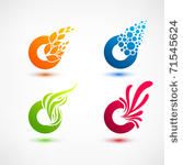 business design elements   icon ...
