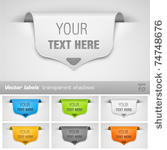 labels. vector set