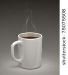 coffee mug. vector
