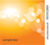 shiny orange background