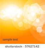 shiny orange vector background