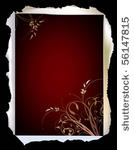 vintage background with ripped...