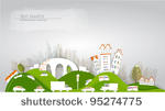city and roads background