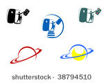 aviation and travel symbols for ...