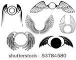 set of wing symbols. jpeg...