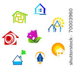 real estate symbols for design...