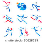 dancing people and sportsman...
