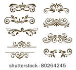 vintage floral motifs for...