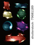 glowing light effect sparkling...