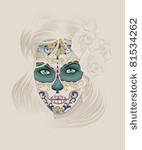 beautiful and elegant calavera...