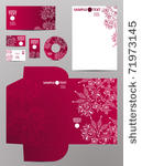 stationery set  eps10