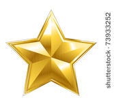 vector star icon on white...