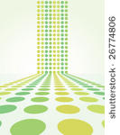 retro spring dot background  ...