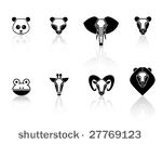 set of animal icons