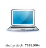notebook laptop computer icon...