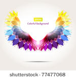 abstract wings