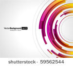 abstract technology circles...