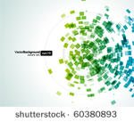 abstract fly shapes vector...