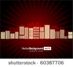 city vector background