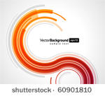 abstract retro technology lines ...