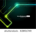 abstract retro technology...