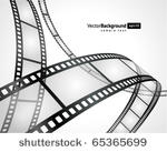 film strip vector background