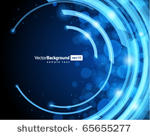 abstract retro technology...