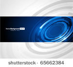 abstract retro technology...