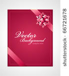 valentine day card with pink...