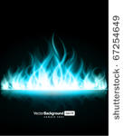 burn flame fire vector...