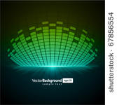 equalizer vector background