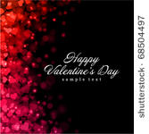 flying hearts valentine's day...