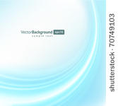 blue smooth wave vector...