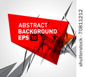 abstract 3d geometric lines...