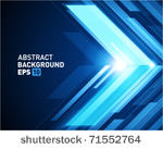 abstract 3d technology lines ...